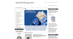 Desktop Screenshot of myautothing.com